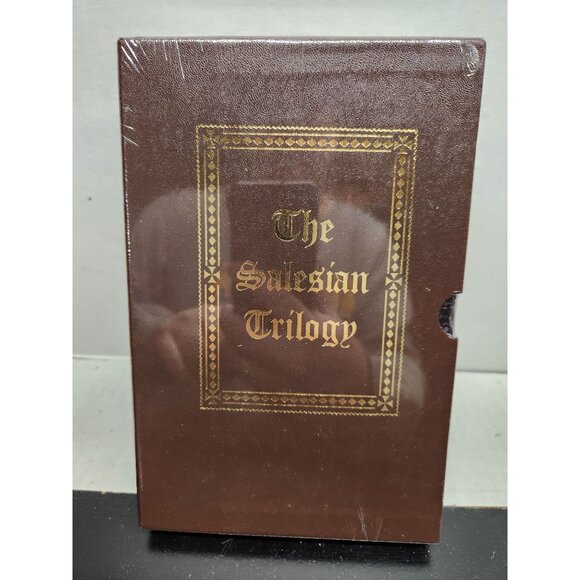 The Salesian Trilogy Leather-Bound Set With Slipcase  Timeless Passages - Picture 1 of 8